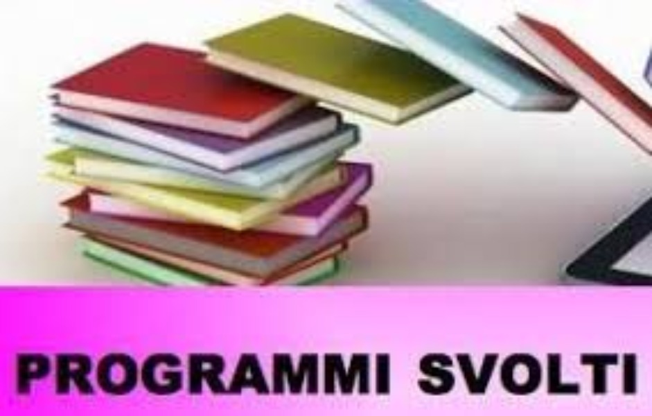 Programmi Svolti a.s. 2024/2025